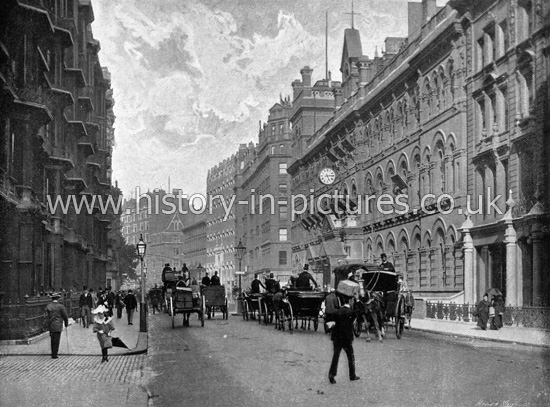 The Army and Navy Stores, Victoria Street, Westminster, London. c.1890's